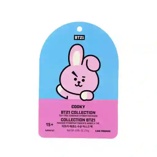 Mascarilla Hidratante Serie Bt21 Esencia Arbol de Te Miniso