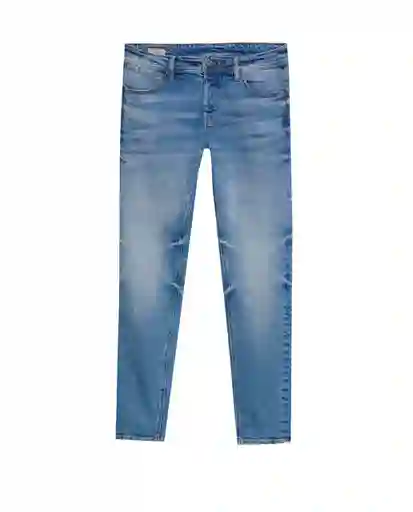 Jean Skinny Fit-Rider Medio Azul Frances Medio 36/32 Chevignon