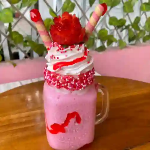 Malteada de Fresa