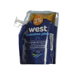 Wescohex Jabon 2% Solucion Bolsa Con Valvula