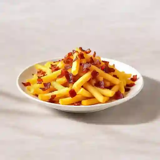 Papas Fritas con Bacon