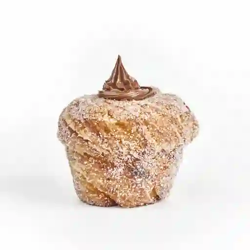Cruffin de nutella
