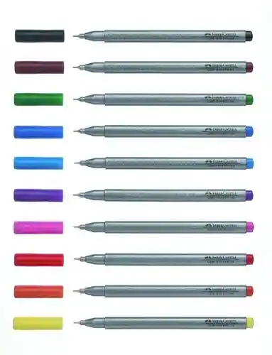 Faber Castell Micropunta - X 10 Colores