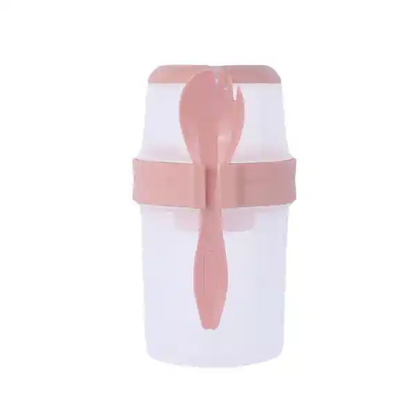 Vaso Mezclador de Doble Capa S Rosa 870 mL Miniso
