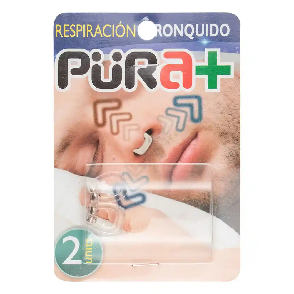 Pura + Clip Corrector Nasal Antironquido
