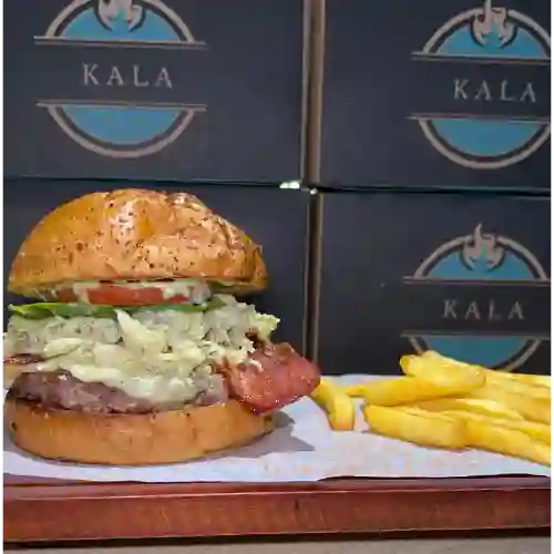 H pecadora + papas a la francesa