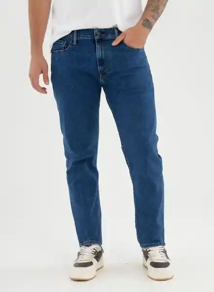 Levi's Jean Levis H2 Jean Hombre Índigo Claro Med Ancho Talla 30