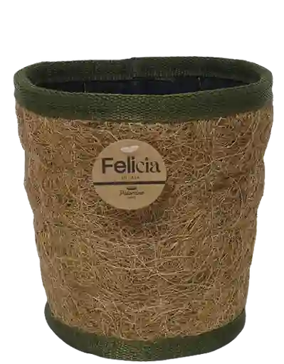 Felicia Cesta-Matera Fibra de Coco