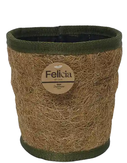 Felicia Cesta-Matera Fibra de Coco