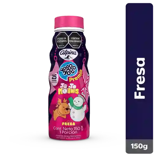 Yogo Premio Fresa Botella 150 g