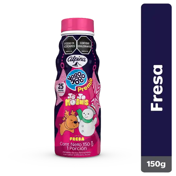 Yogo Premio Fresa Botella 150 g