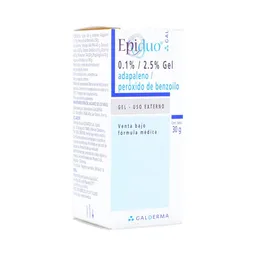 Epiduo Gel Tópico (0.1% / 2.5%)