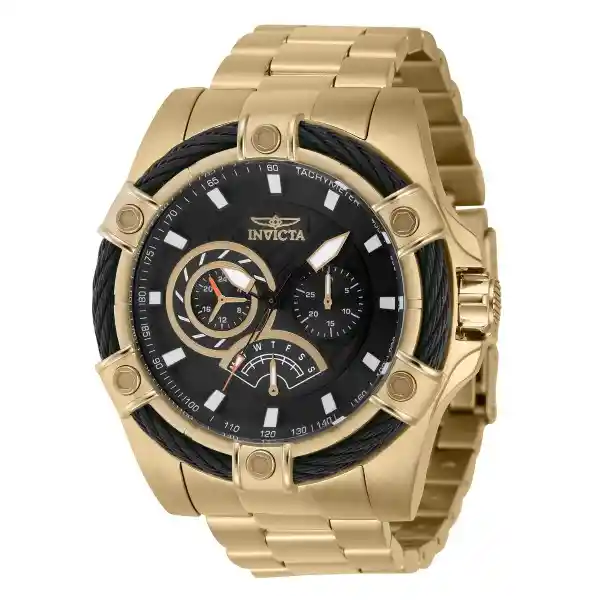 Invicta Reloj Bolt Hombre Dorado 46865