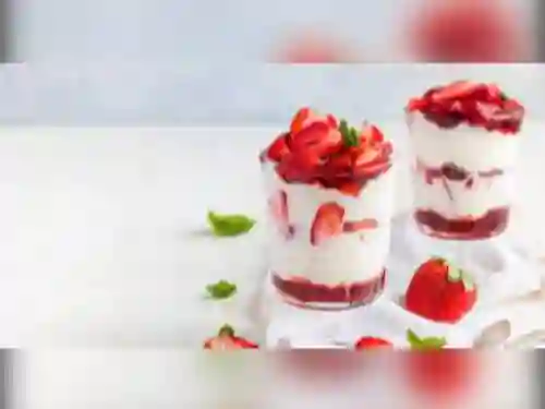 Fresas con Crema Pequeñas