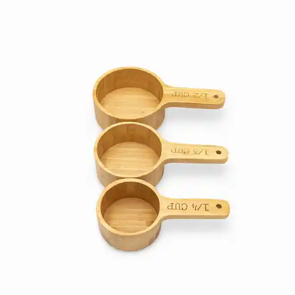 Taza Medidoras en Bambú Ambiente Gourmet