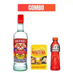 Combo Smirnoff Spicy Tamarindo + Gatorade + Maizena