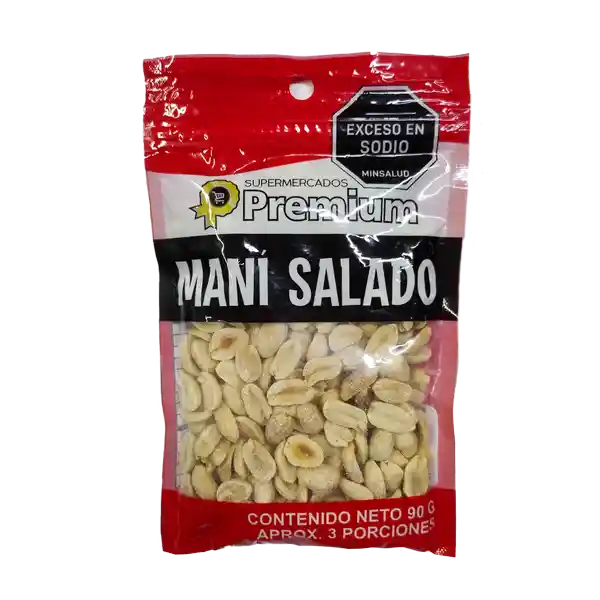 Premium Snack Maní Salado