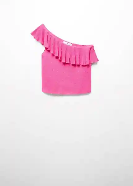 Top Oley Rosa Talla L Mujer Mango