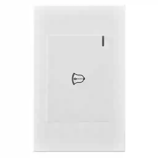 Mercury Pulsador Sencillo Premium White