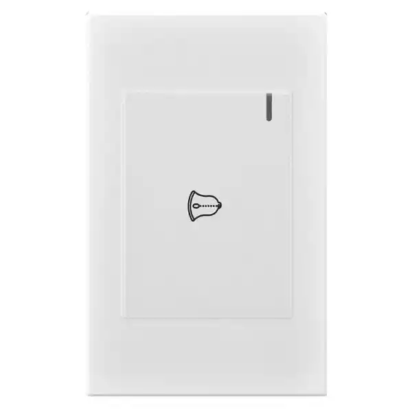 Mercury Pulsador Sencillo Premium White