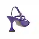 Sandalias Tacón Lyra Morado Talla 35