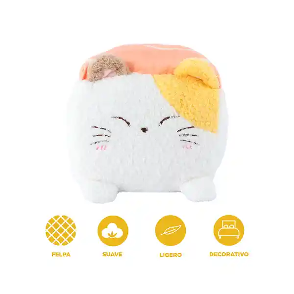 Peluche Sushi Bola de Arroz Gato Serie Mini Family Miniso