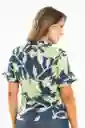 Blusa Shailene Color Azul Oscuro Talla M Ragged