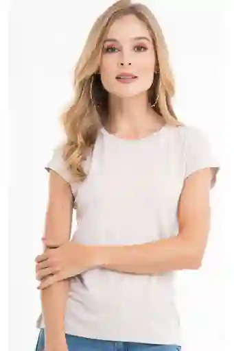 Ragged Camiseta Iris Color Beige Medio Talla S