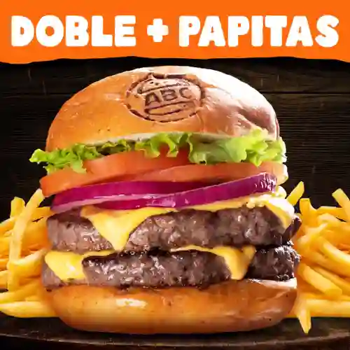 Hamburguesa Doble