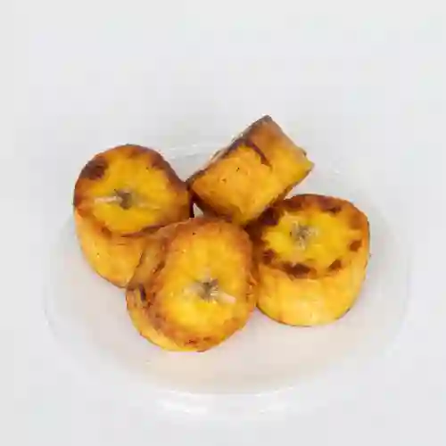 Porcion Trozos de Platano Maduro