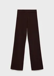 Pantalón Almibi Chocolate Talla M Mujer Mango