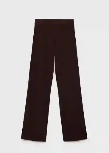 Pantalón Almibi Chocolate Talla M Mujer Mango