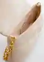 Bolso G Rain Off White Mujer Mango
