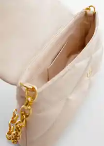 Bolso G Rain Off White Mujer Mango