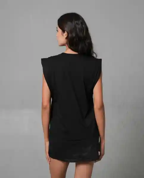 Camiseta Mujer Negro M 202G017_NEG194004 Rifle