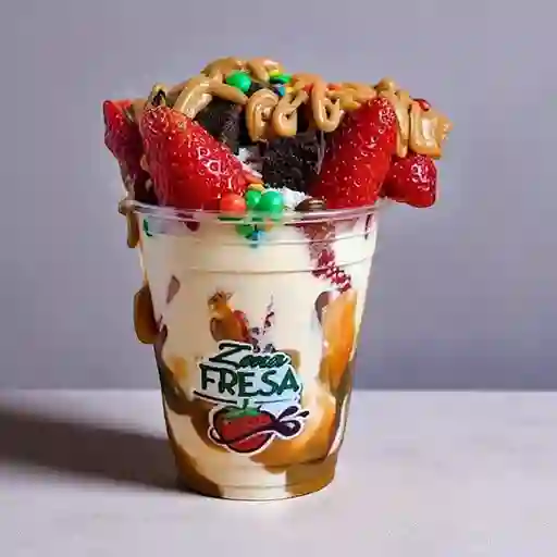 Fresas con 3 Toppings 12 Oz