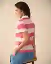Camiseta Rosa Pulpo Medio Talla Talla S 601G101 Esprit