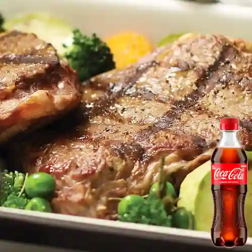 Combo Churrasco + Coca Cola Original 400 ml