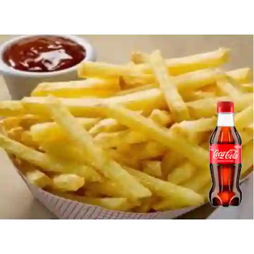 Combo Papas a la Francesa + Coca Cola Original 250ML