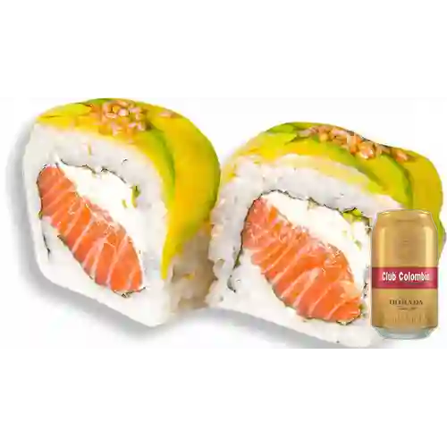 Combo Rollo Canadá + Club col. Dorada Lta 330ml