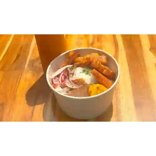 Frijolazo de Chicharron