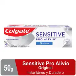 Crema Dental Sensibilidad Colgate Sensitive Pro Alivio Original 50g