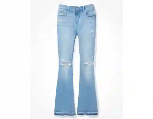 Jean Flare de Mujer Azul Talla 6 REGULAR American Eagle