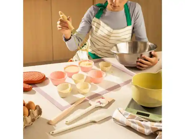 Set Moldes Para Muffin Silicona Blanco Casaideas