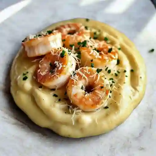 Camarones Gratinados