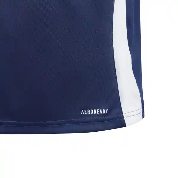 Adidas Camiseta Tiro24 Manga Corta Fútbol de Niño Azul Talla M