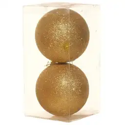 Set Bolas Dorado 12 cm 831-Mx2467-2599B Finlandek