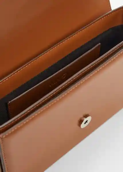 Bolso g Cora Cuero Talla 99 Mujer Mango