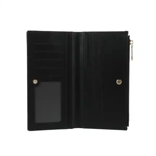 Billetera Para Mujer Sencilla y Clásica Negro Miniso