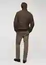 Chaqueta Borry Marrón Talla XXL Hombre Mango